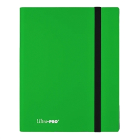 Ultra Pro Eclipse - Lime Green - 9 Pocket A4 Pro-Binder - Samlemappe